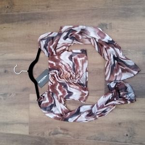 NWT Pretty Little  Things sheer cropped top